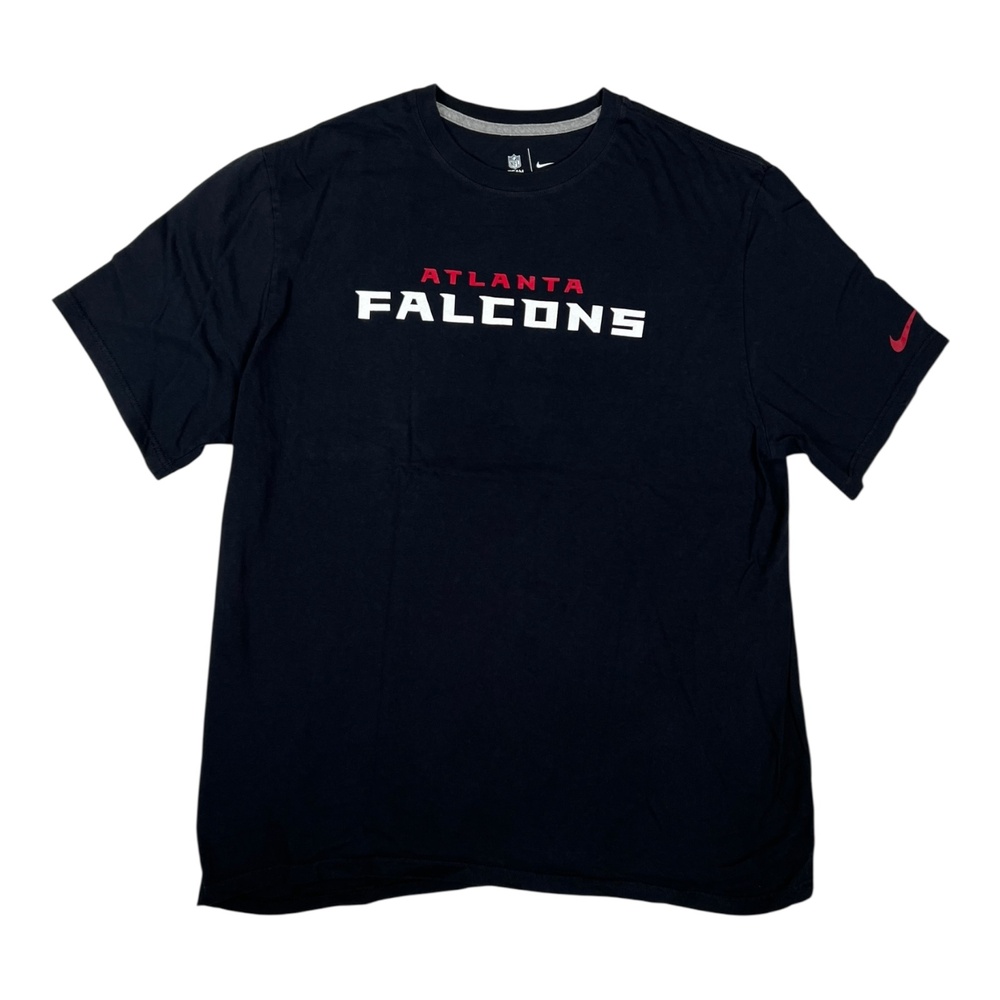 Atlanta Falcons Shirt Mens 2XL Black NFL Football Nike Team Apparel Graphic Tee
